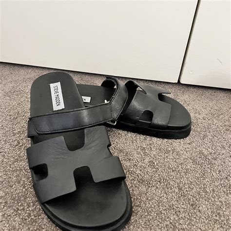 hermes men's sandals replica|hermes sandals vs steve madden.